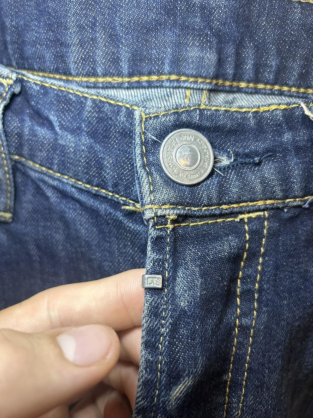 Allsaints All Saints faded blue jeans Size US 31 - 8 Thumbnail