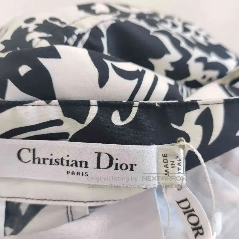 Dior Dior Colorblock Cotton Casual Trousers for Women . Size 22" - 3 Thumbnail