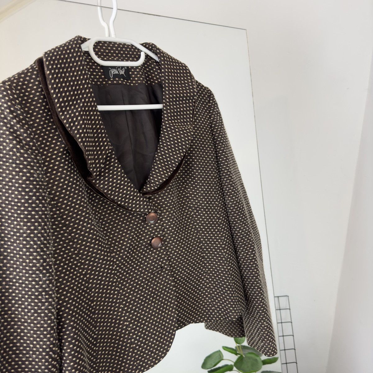 Vintage Women Blazer Jean Paul Vintage Brown Archive Japanese Size XL / US 12-14 / IT 48-50 - 3 Thumbnail