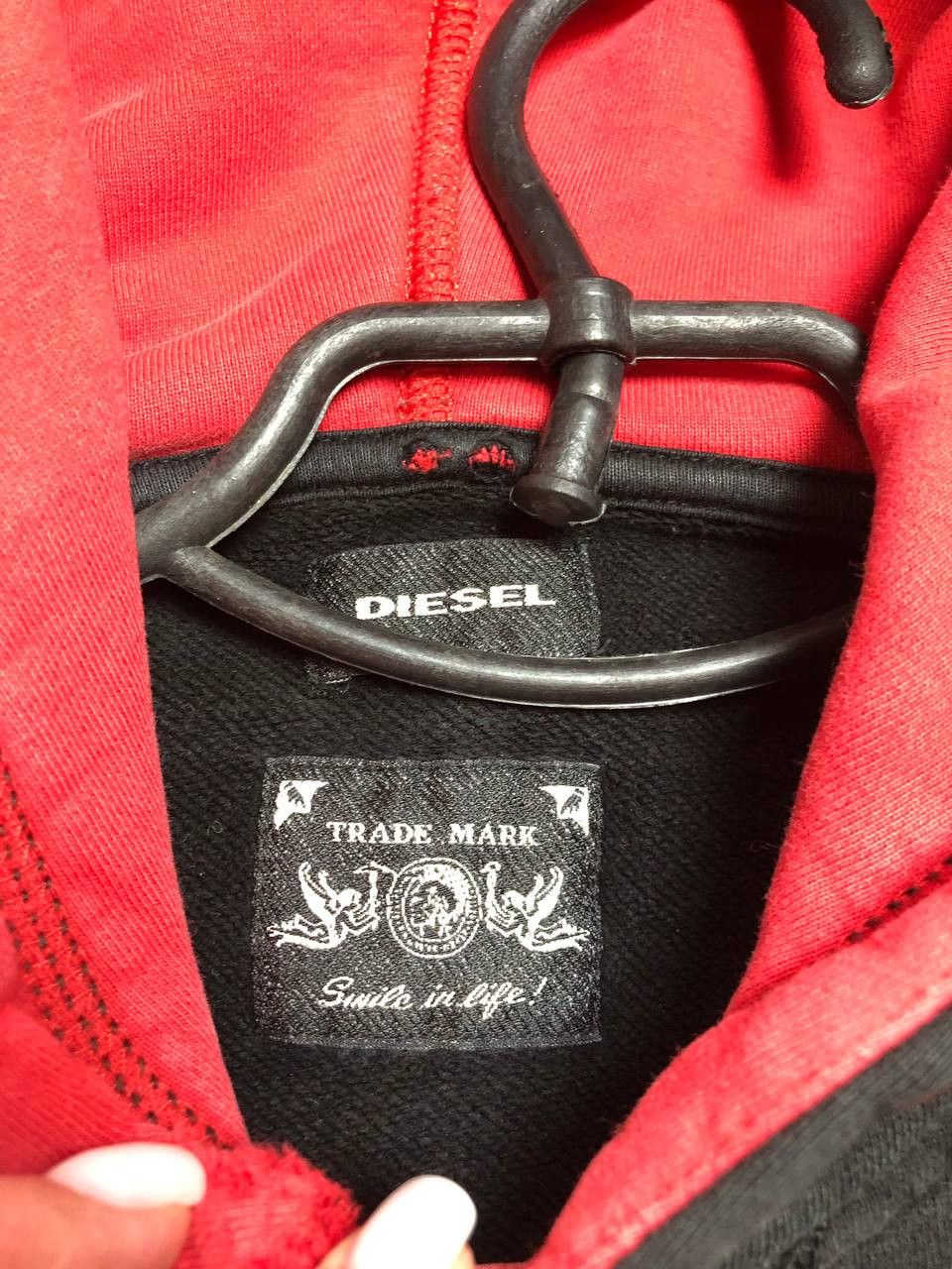Diesel Diesel Vintage Hoodie Y2K Big Logo Size US S / EU 44-46 / 1 - 6 Thumbnail