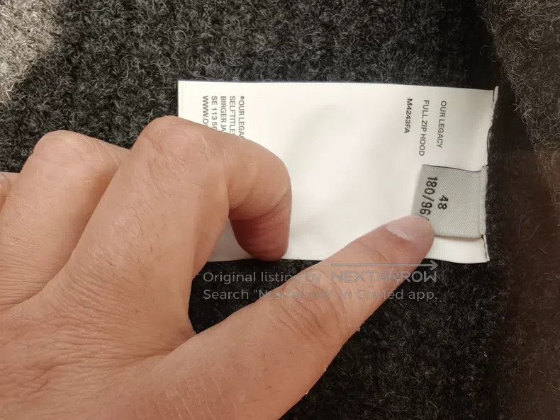 Our Legacy Our Legacy Gray Wool Coat Size US M / EU 48-50 / 2 - 3 Thumbnail
