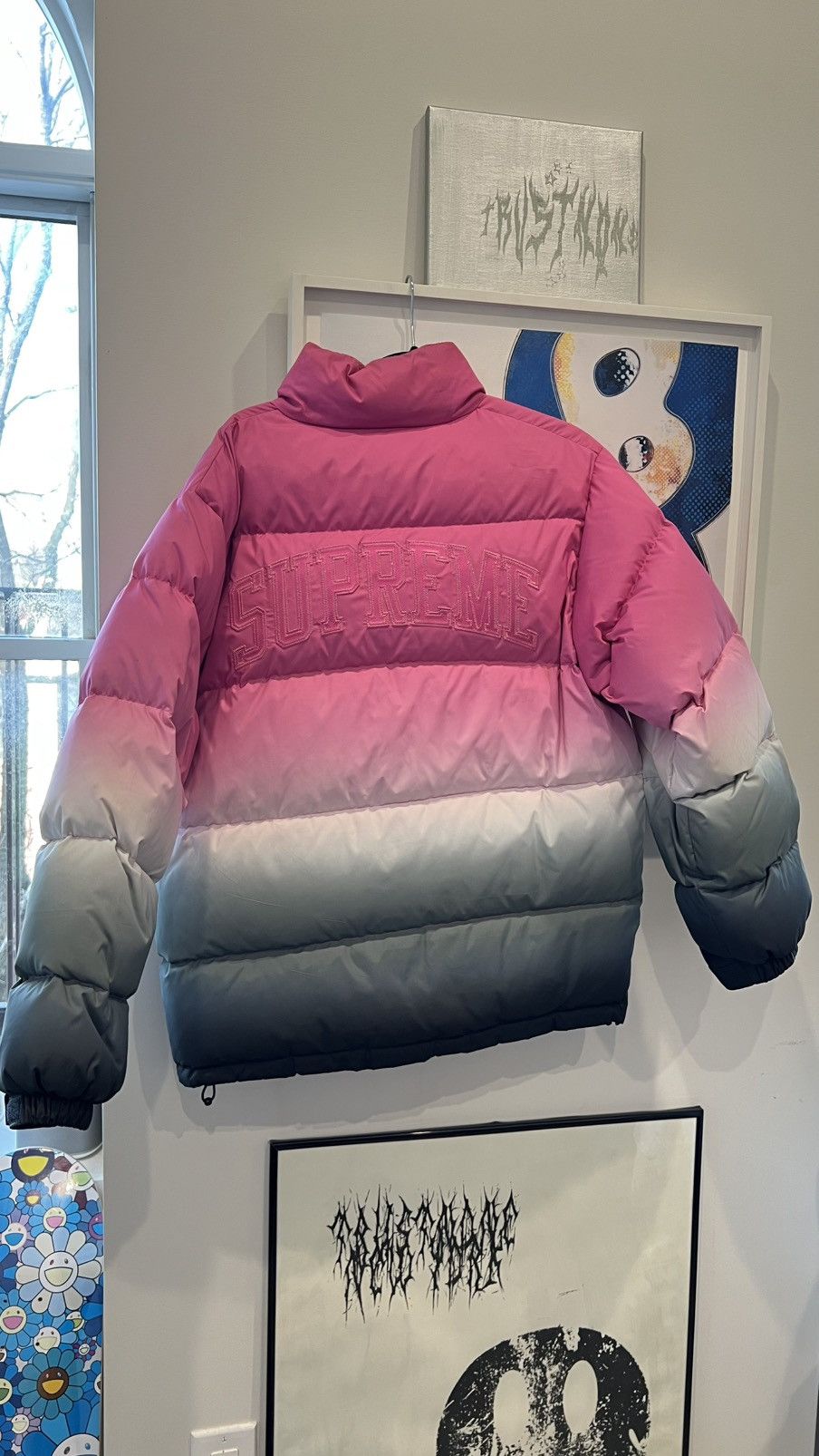 Supreme Supreme Gradient Puffy Jacket Pink Spring Summer 2018 Size US M / EU 48-50 / 2 - 1 Thumbnail