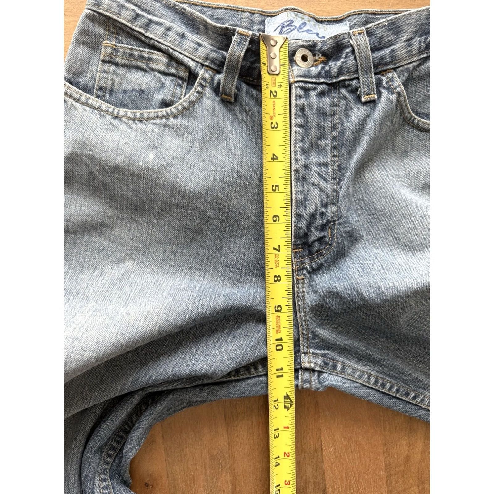Express VINTAGE Express Jeans Women 7/8 Slim Den﻿im High Rise Mom Tapered 29x31 Blue 80s 90s Grunge Logo City Punk Womens Size 30" / US 8 / IT 44 - 8 Thumbnail