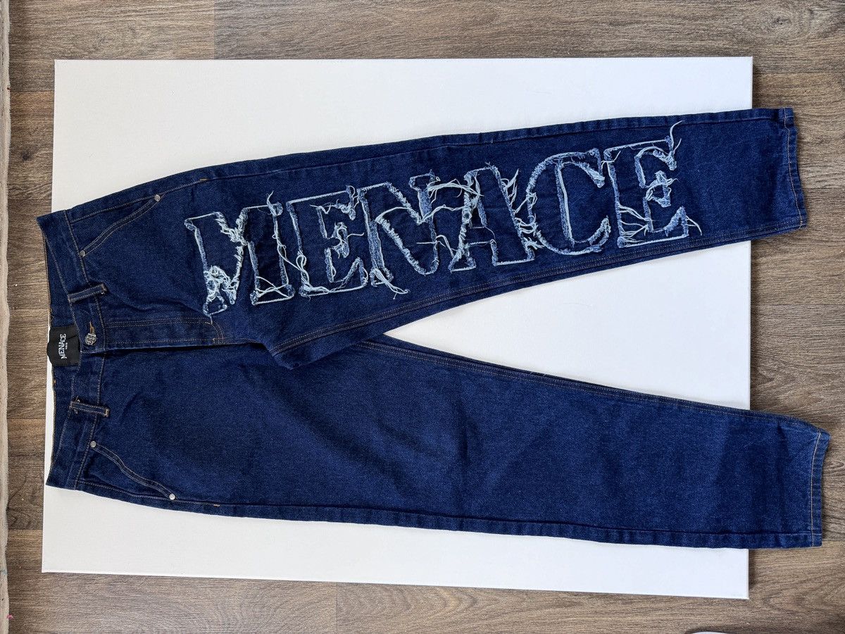 Menace Menace distressed Stencil Jean Size US 32 / EU 48 - 5 Thumbnail