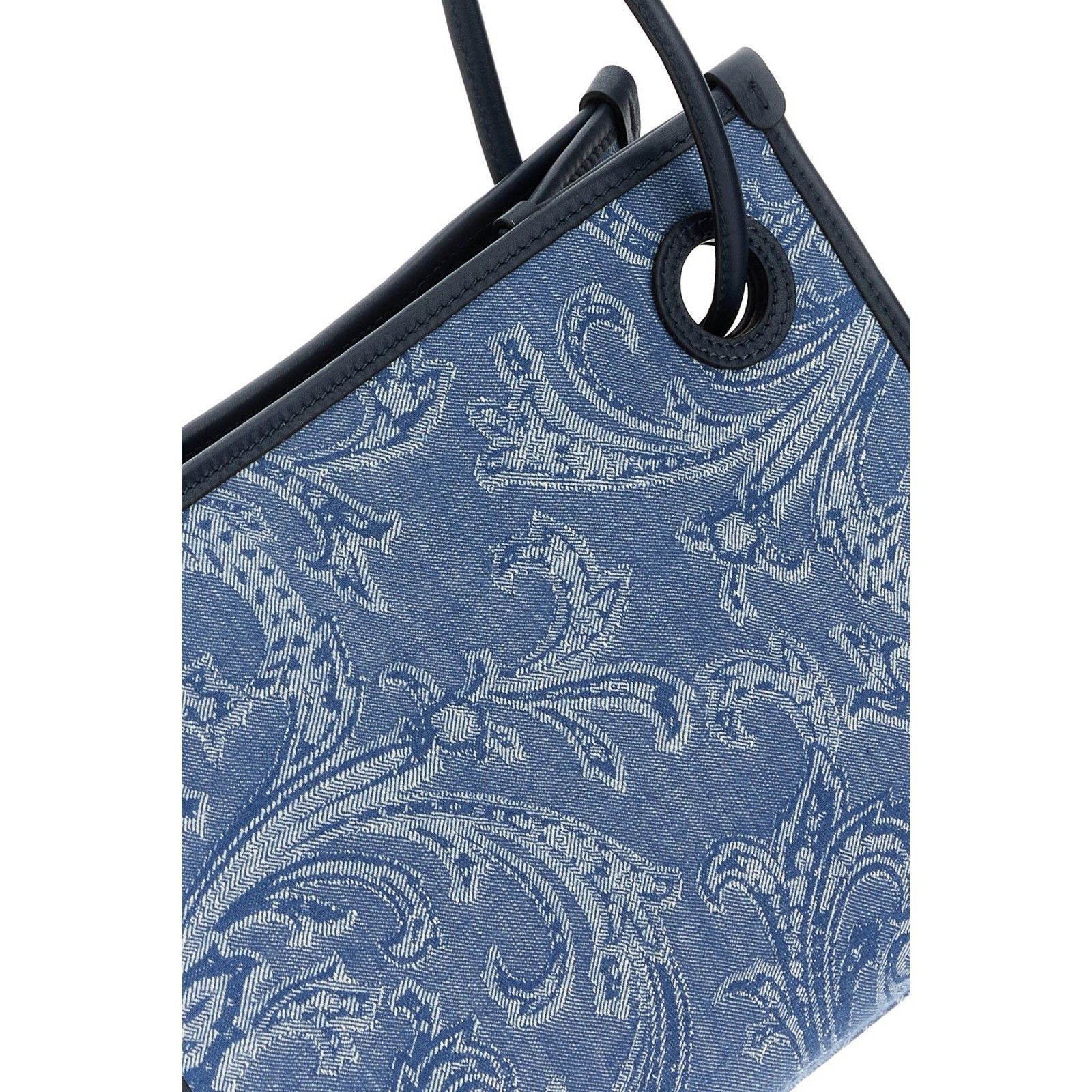 Etro ETRO Blue small Eyes Tote Bag New & Authentic Size ONE SIZE - 4 Thumbnail