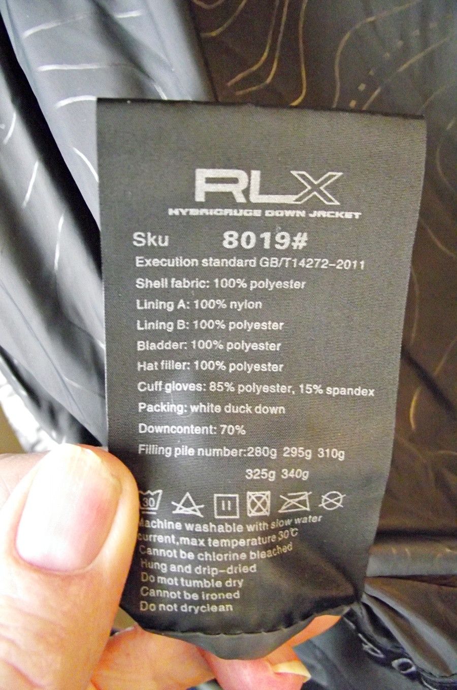 RLX Ralph Lauren RLX Down Hybrigruge Ski Parka Jacket Recco UNIQUE Size US S / EU 44-46 / 1 - 15 Thumbnail