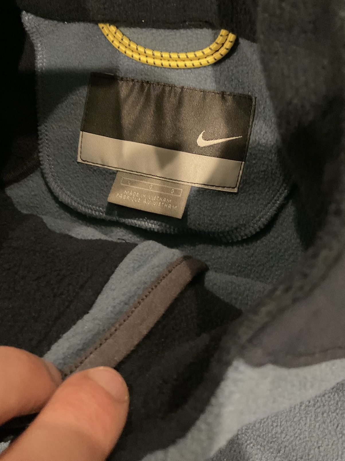 Nike × Vintage Vintage Nike fleece jacket Size US L / EU 52-54 / 3 - 3 Thumbnail