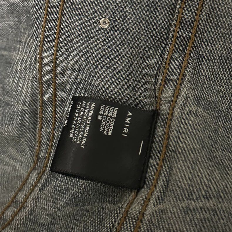 Amiri Amiri 19AW Vintage Studded Trucker Size US M / EU 48-50 / 2 - 4 Thumbnail