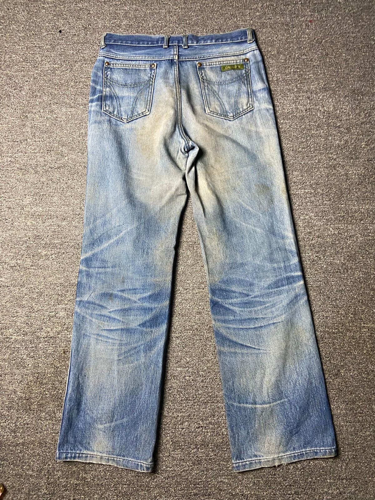 Lacoste Chemise Lacoste Distressed Denim Jeans (162) Size US 31 - 2 Thumbnail
