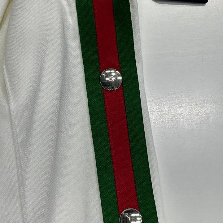 Gucci Gucci SS23 Striped Logo Casual Pants for Women-2507 Size 27" / US 4 / IT 40 - 8 Thumbnail