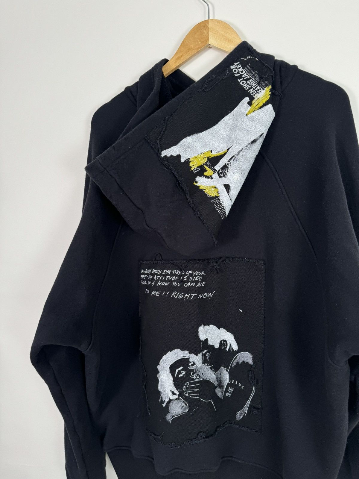 Enfants Riches Deprimes 🚭ERD GRAIL🚭Teen Shot For Leather Jacket Patch Hoodie SS20 L Size US L / EU 52-54 / 3 - 2 Thumbnail