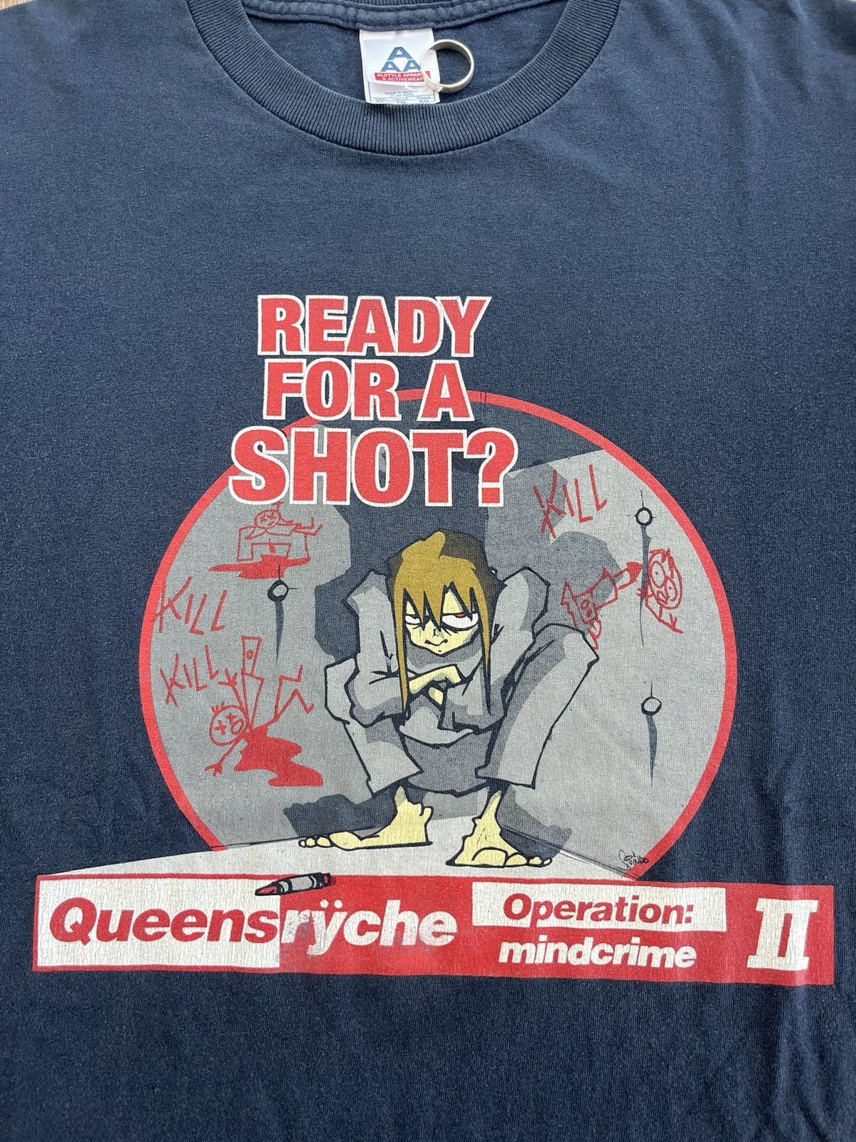 Band Tees × Vintage Vintage Queensryche Operation mindcrime 2 artwork tshirt Size US XL / EU 56 / 4 - 6 Thumbnail