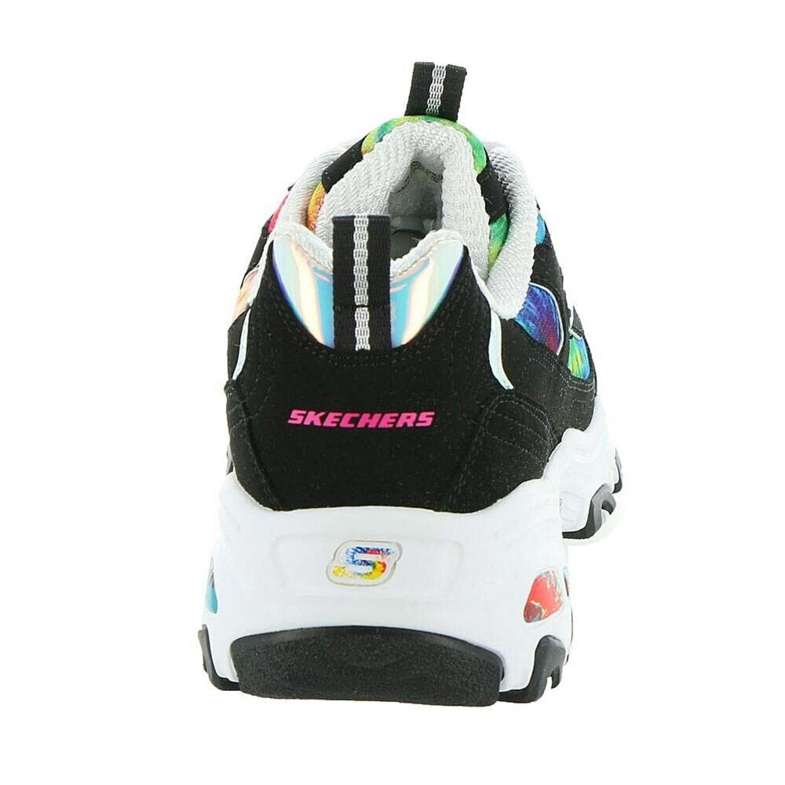 SKECHERS Womens Skechers D'Lites 5 WIDE Summer Fiesta Memory Foam NEW Size US 5 / IT 35 - 2 Thumbnail