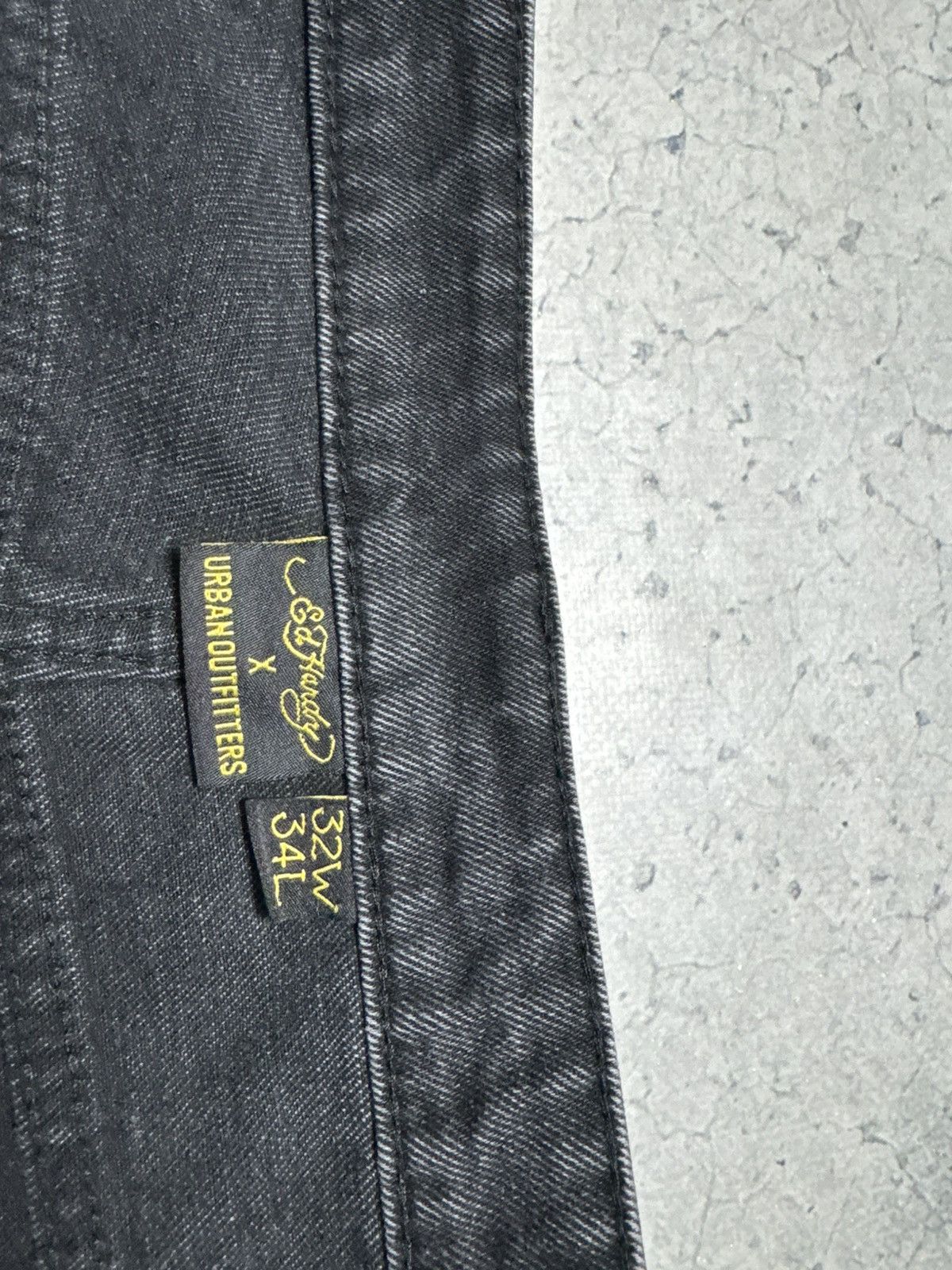 Ed Hardy Ed Hardy Baggy Denim Jeans Big Logo 32x34 Size US 32 / EU 48 - 5 Thumbnail