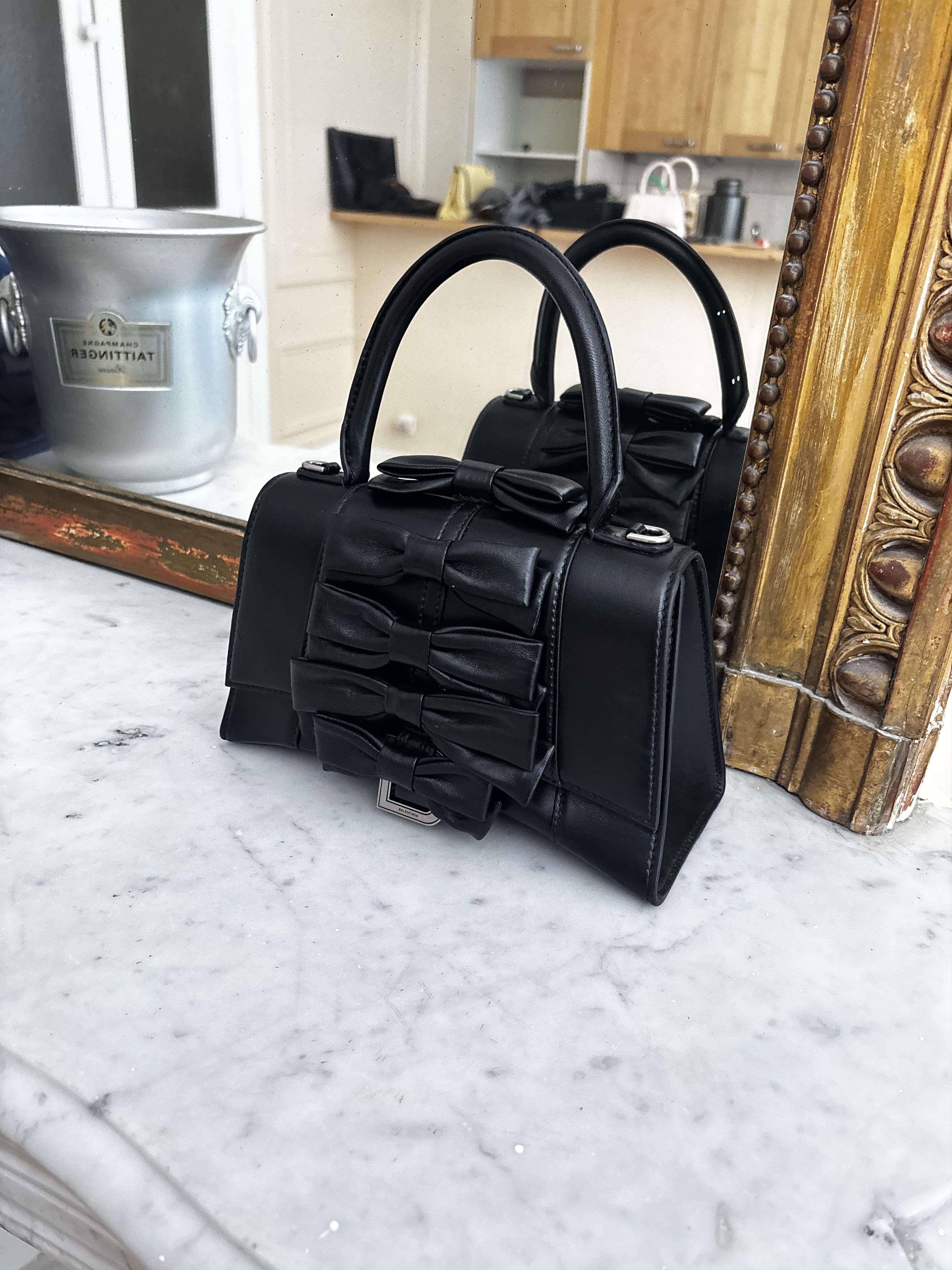 Balenciaga Balenciaga Hourglass S Bow - Bag Ultra Rare Size ONE SIZE - 6 Thumbnail