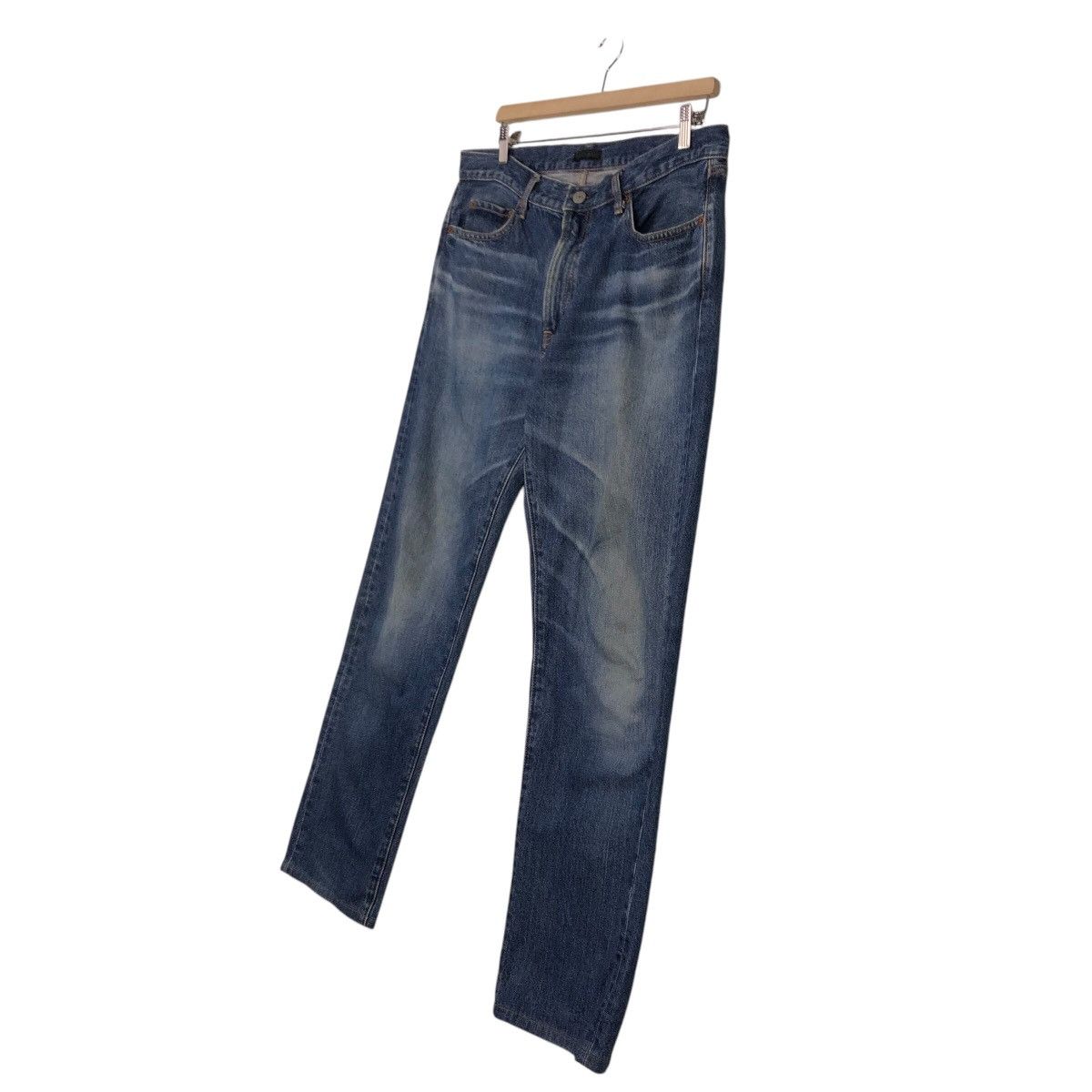 Japanese Brand × Vintage 📌Vintage Denim Jeans Uniqlo Issey Miyake Rich Blue Size US 36 / EU 52 - 3 Thumbnail