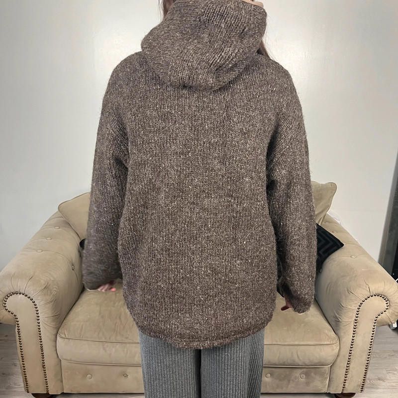 Designer Men's Brown and Tan Jumper Size US XL / EU 56 / 4 - 4 Thumbnail