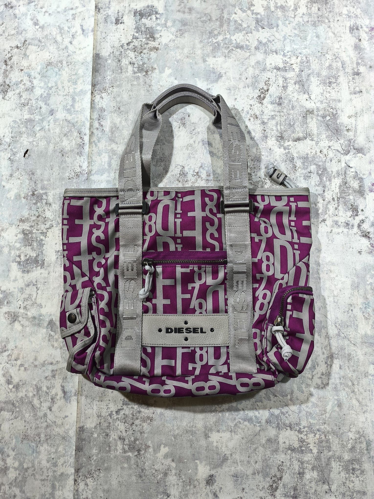 Diesel Vintage Diesel Monogram Hand Bag Y2K Size ONE SIZE - 1 Thumbnail