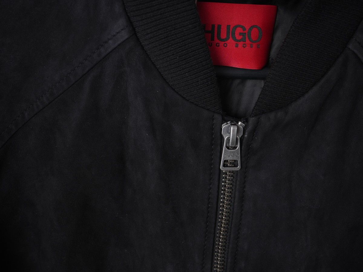 Hugo Boss Hugo boss Leather Suede Bomber Jacket M Size US M / EU 48-50 / 2 - 4 Thumbnail