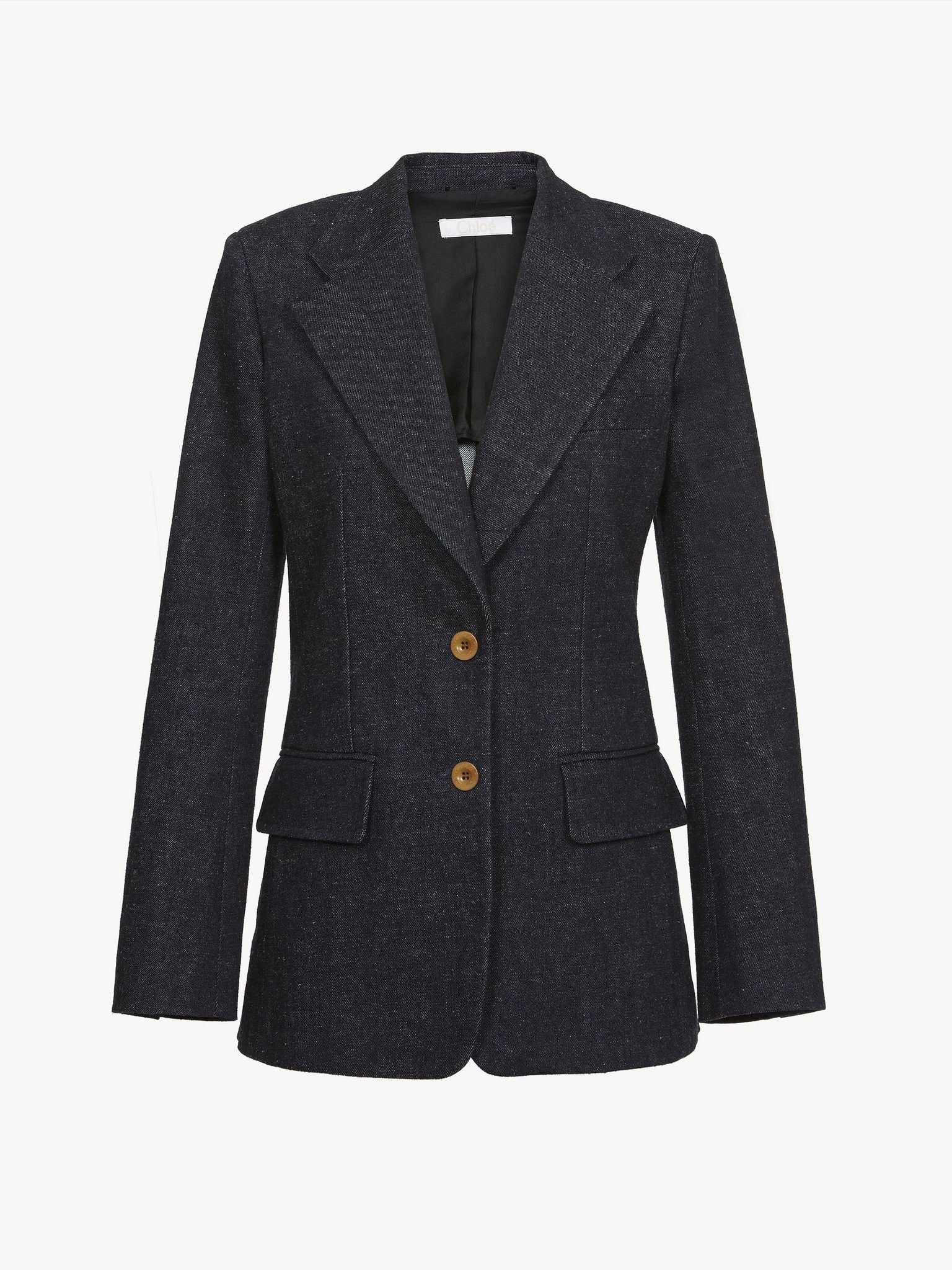 Chloe o1y0825 Blazer in Blue Size M / US 6-8 / IT 42-44 - 1 Thumbnail