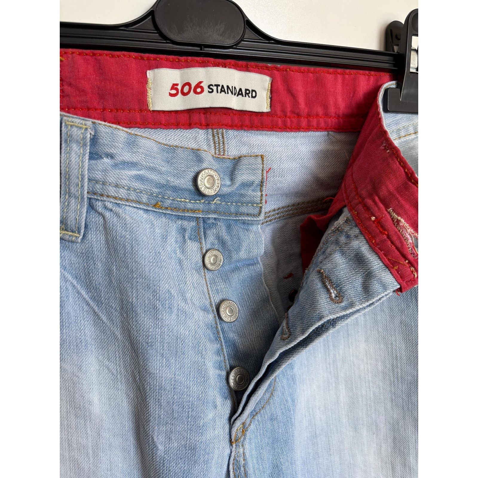 Levi's Levi's 510 W30 L34 USA 90s Light Wash Button Fly Jeans Size US 30 / EU 46 - 6 Thumbnail
