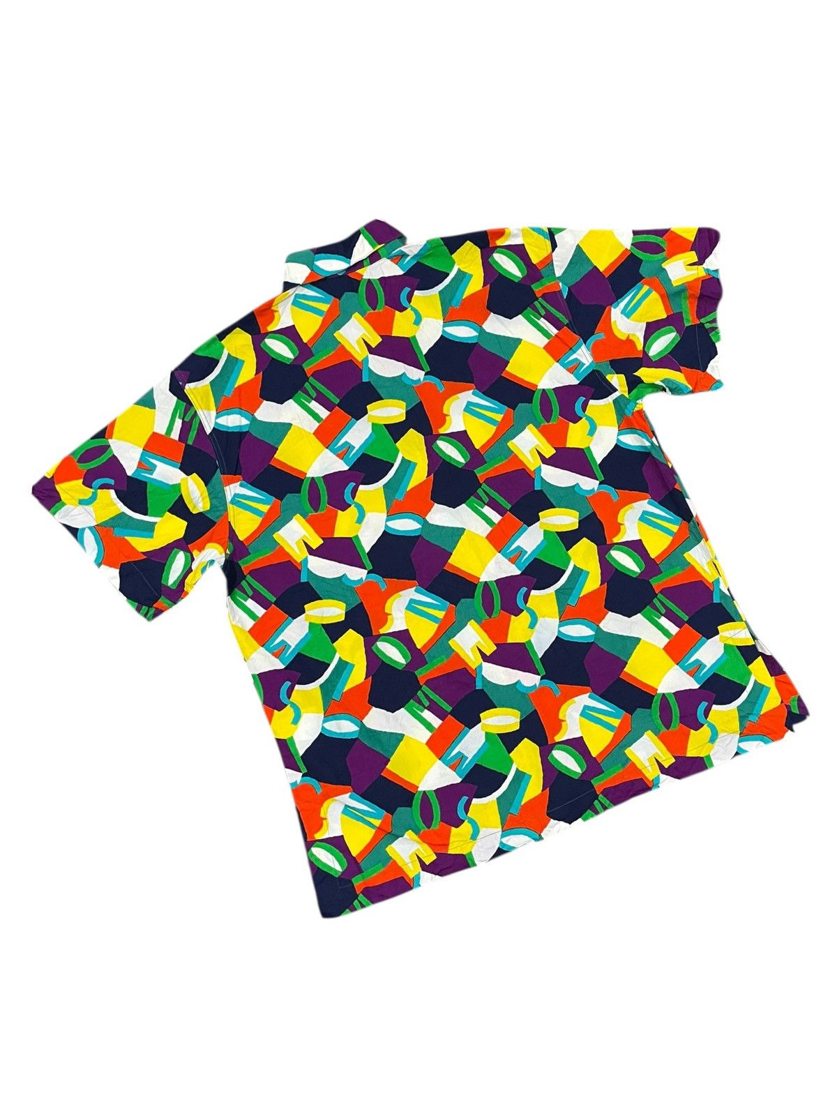 Missoni Missoni Mare Vintage 90s Alphabetical Abstract Art Shirts Size US XL / EU 56 / 4 - 8 Thumbnail