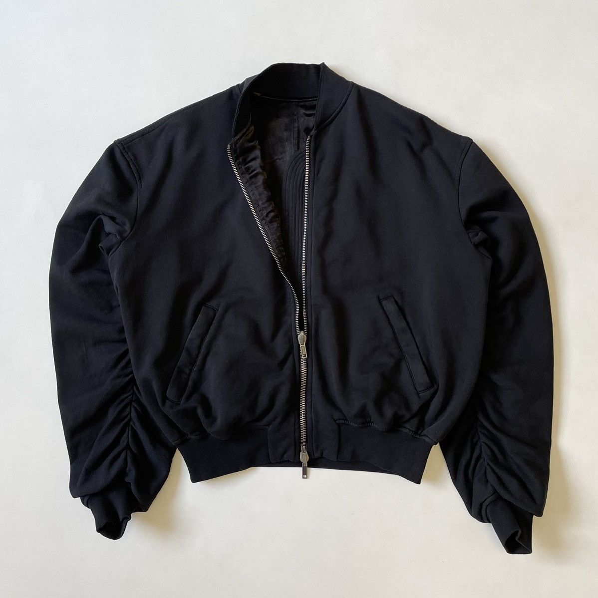 Haider Ackermann A/W 14 Perth Black Cotton Bomber Jacket Size US M / EU 48-50 / 2 - 9 Thumbnail
