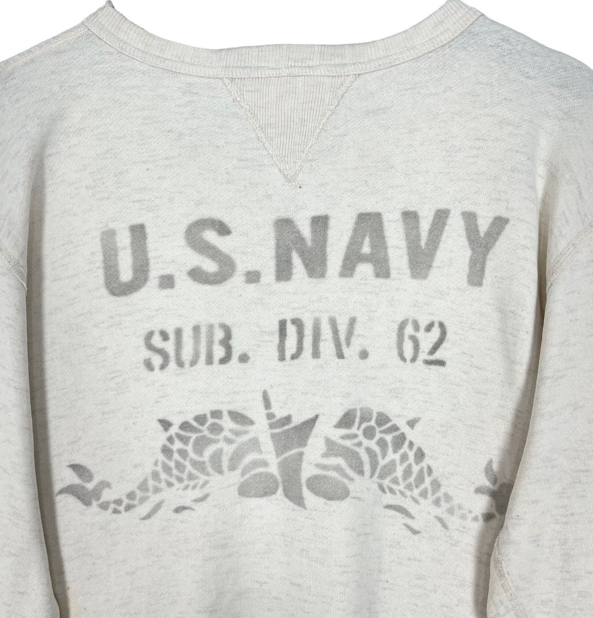 Vintage Vintage U.S.Navy Sub Division 62 Crewneck Sweatshirt Size US S / EU 44-46 / 1 - 10 Thumbnail