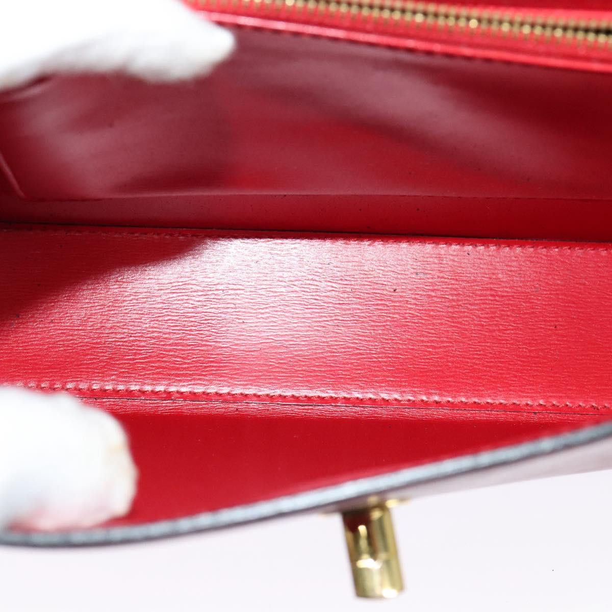 Louis Vuitton LOUIS VUITTON Epi Malesherbes Hand Bag Red M52377 Size ONE SIZE - 10 Thumbnail
