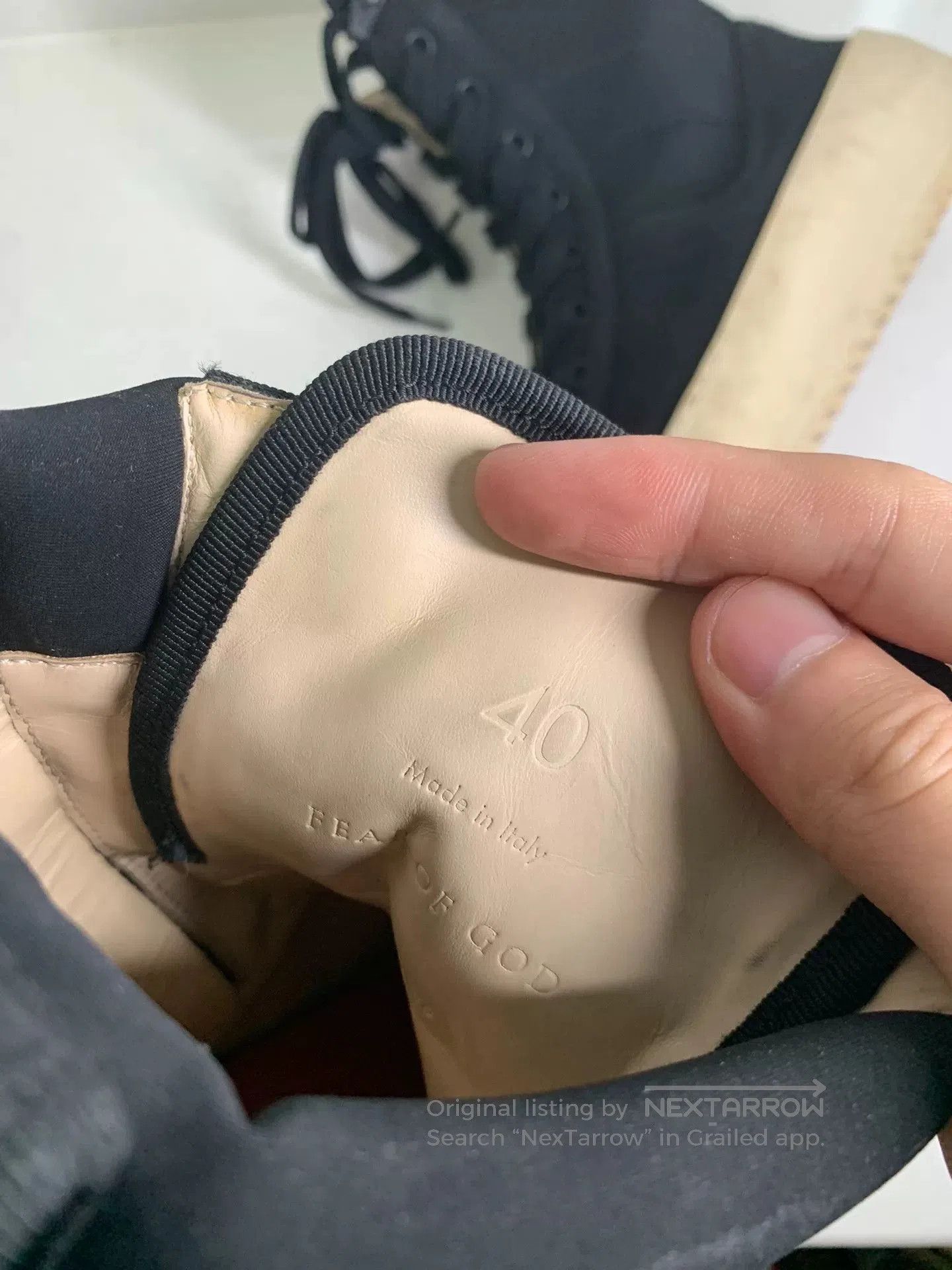 Fear of God Fear Of God 4th Season Black Boots. Size US 7 / EU 40 - 7 Thumbnail