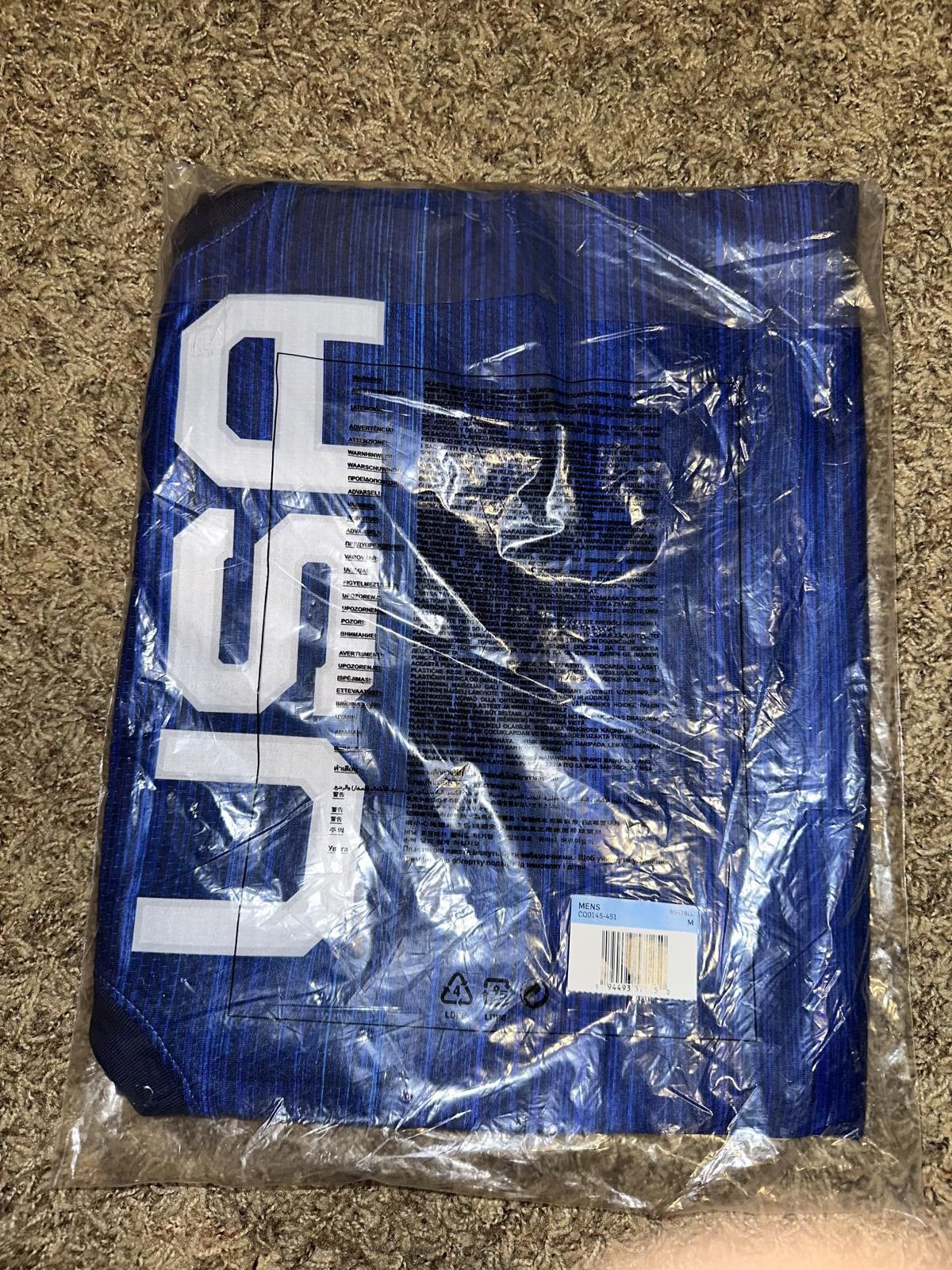 Nike Nike Men’s 2020 Team USA Limited Road Basketball Road Blue Jersey Size US M / EU 48-50 / 2 - 9 Thumbnail