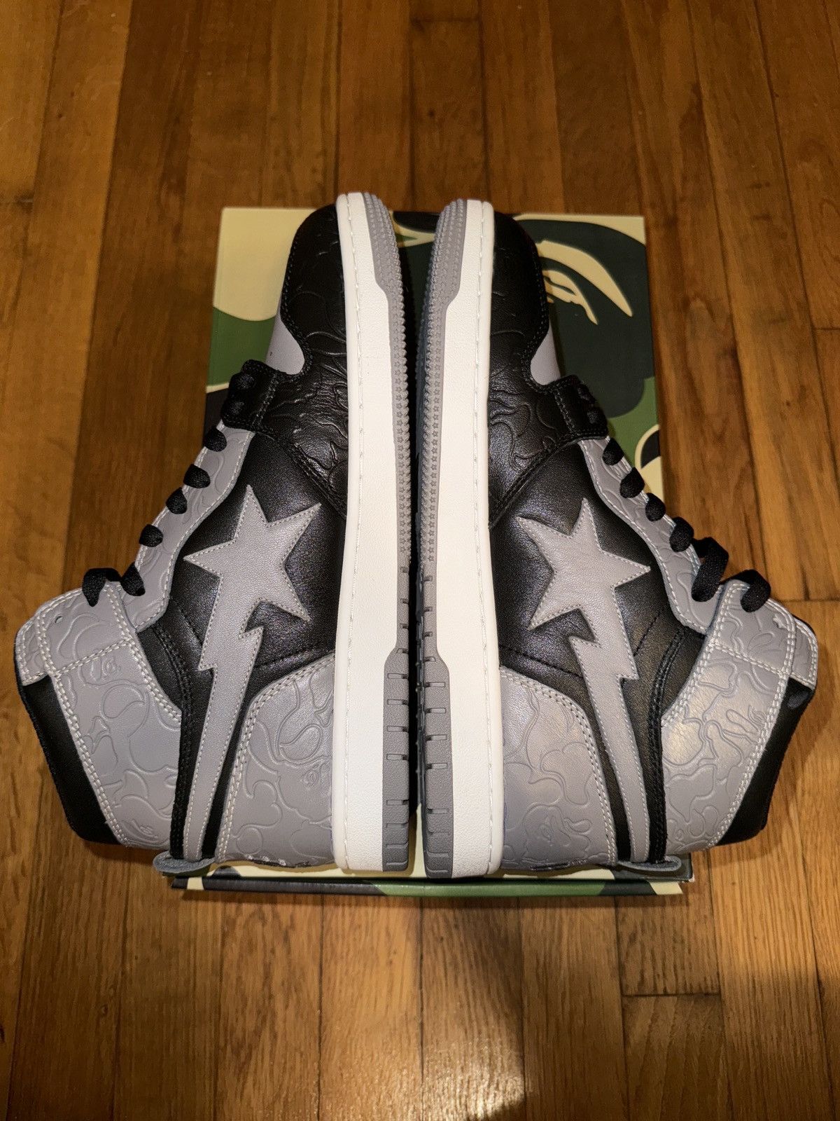 Bape Court Sta Hi Size US 9 / EU 42 - 4 Thumbnail