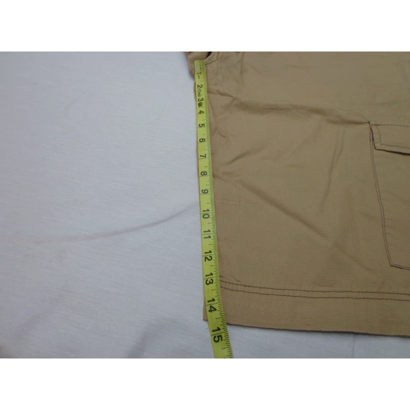 Vintage IRON CO. Cargo Shorts Belted Men Size 32 Khaki Beige NEW Cargo Shorts 90s/-? (no extra). Size US 32 / EU 48 - 7 Thumbnail