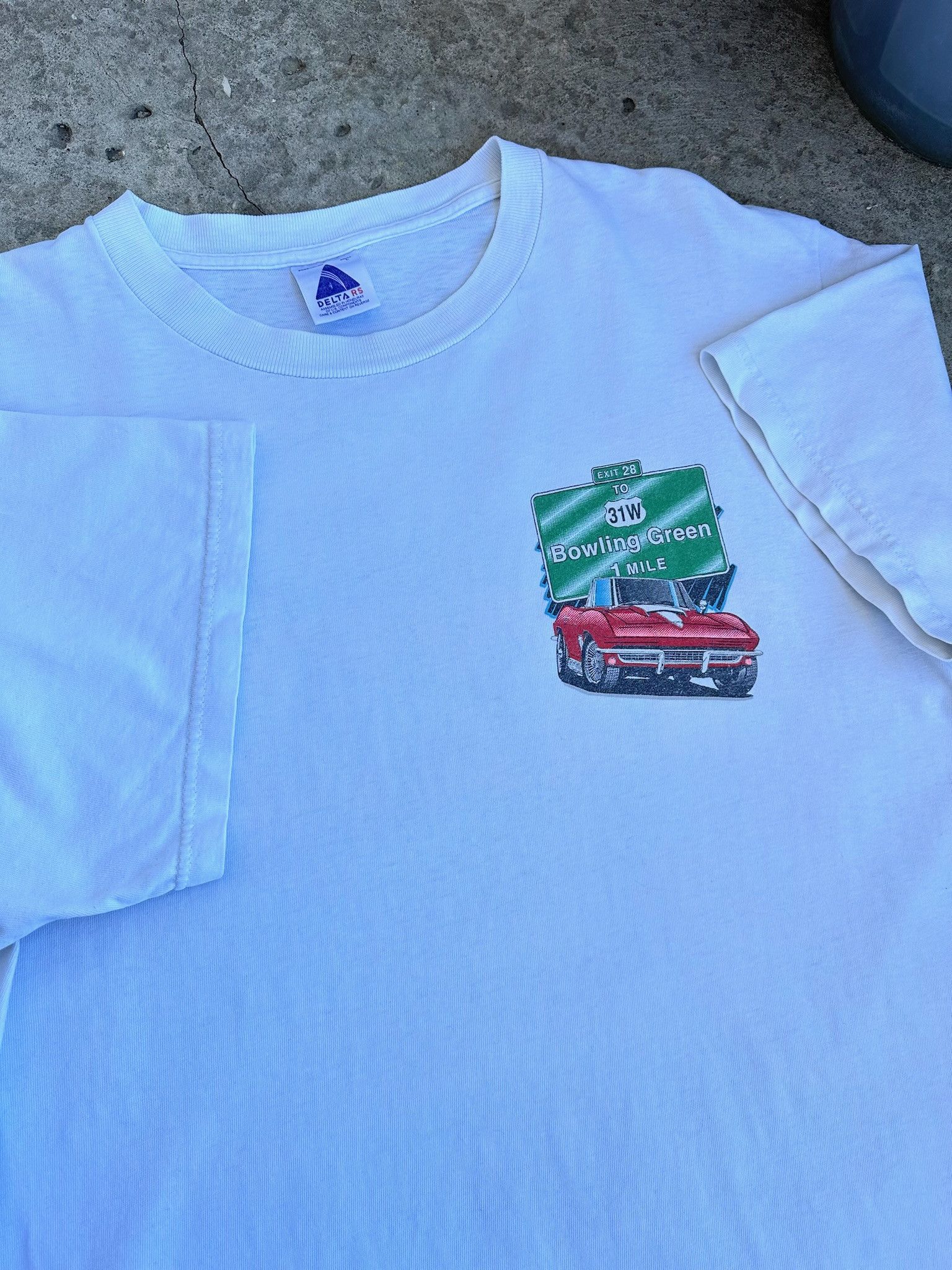 Chevrolet Vintage Corvette T-shirt Chevrolet racing tee Size US XL / EU 56 / 4 - 3 Thumbnail