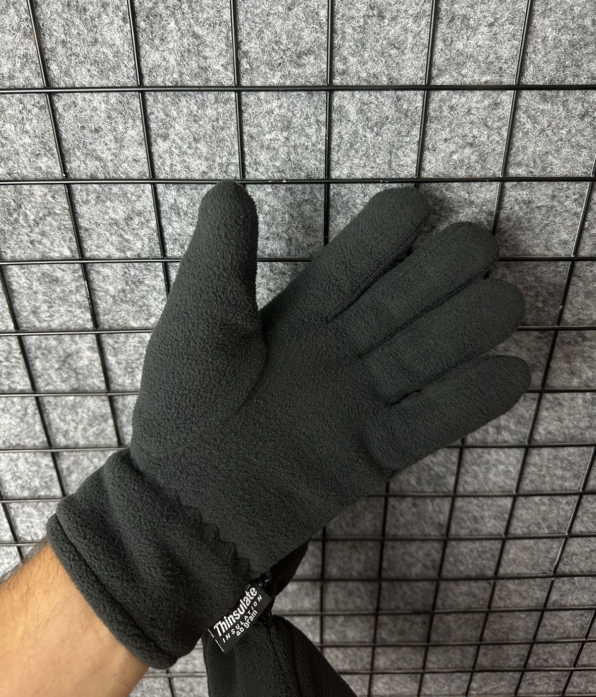 Dickies Dickies Outdoor Logo Fleece Insulated Gloves Size OS Size ONE SIZE - 9 Thumbnail