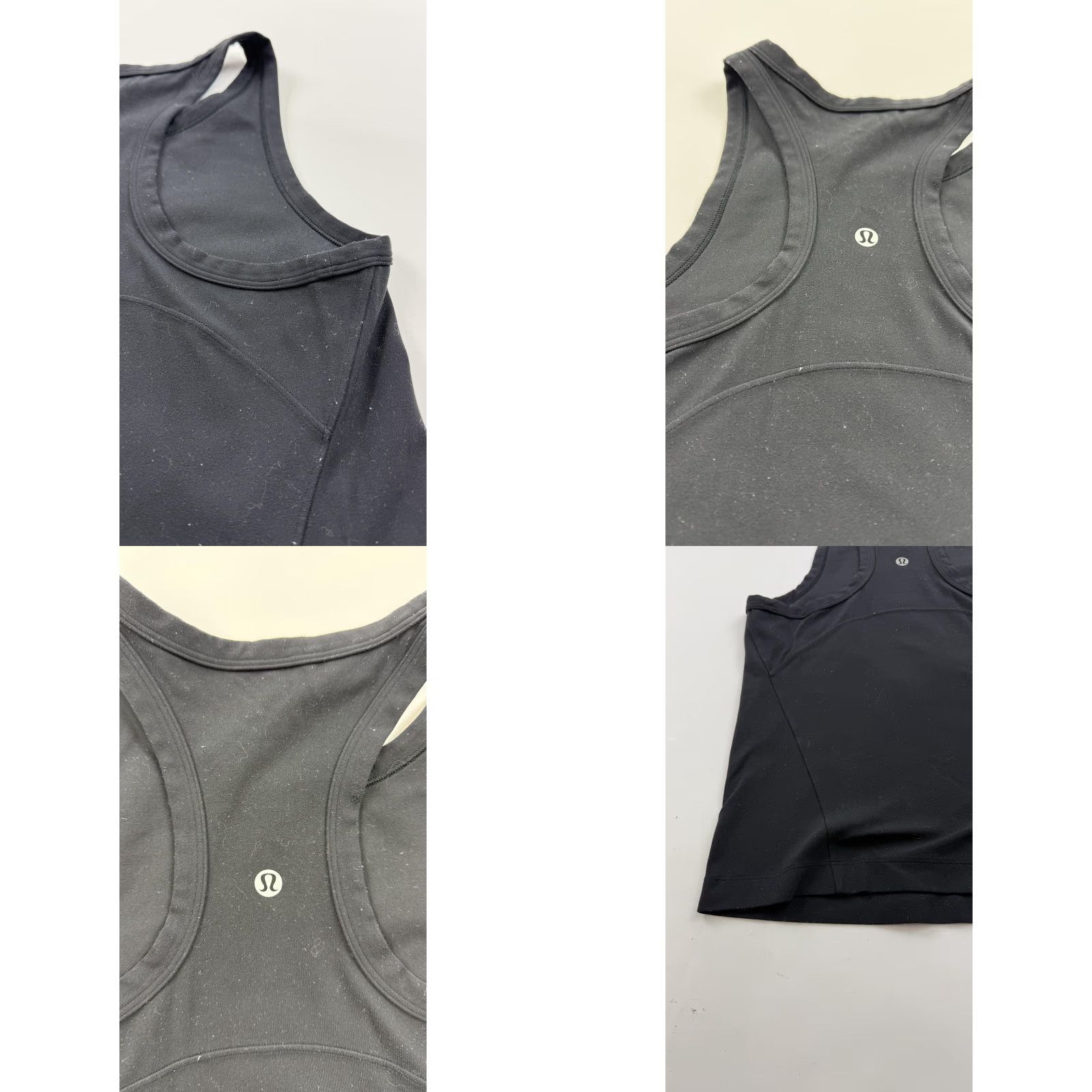 Lululemon Lululemon Black Racerback Tank Top Womens Small Athletic Yoga Shirt Size S / US 4 / IT 40 - 8 Thumbnail
