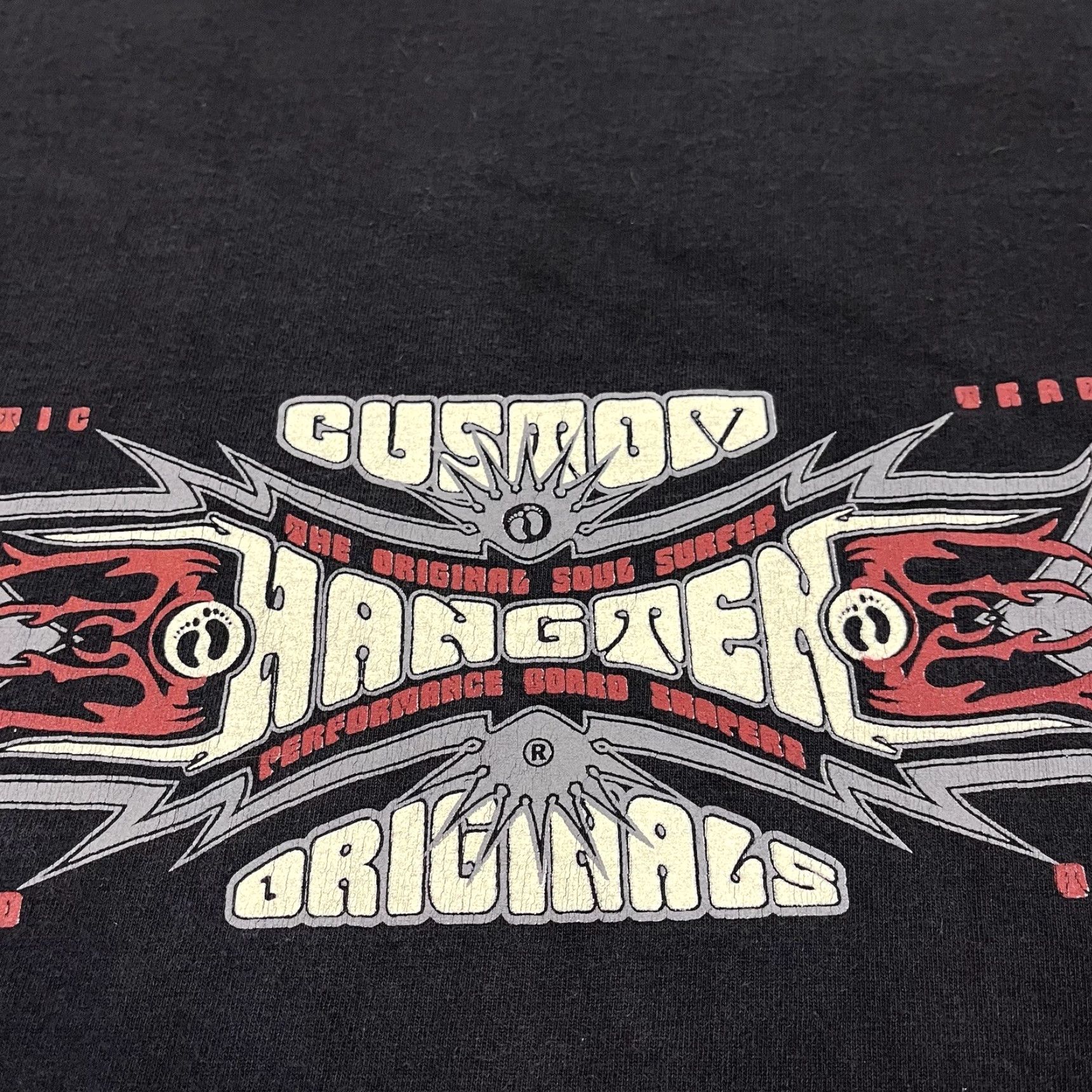 Hang Ten VINTAGE Surfing Hang Ten Originals Beach Board Waves 90's Mens Large Black T-Shirt Size US L / EU 52-54 / 3 - 3 Thumbnail
