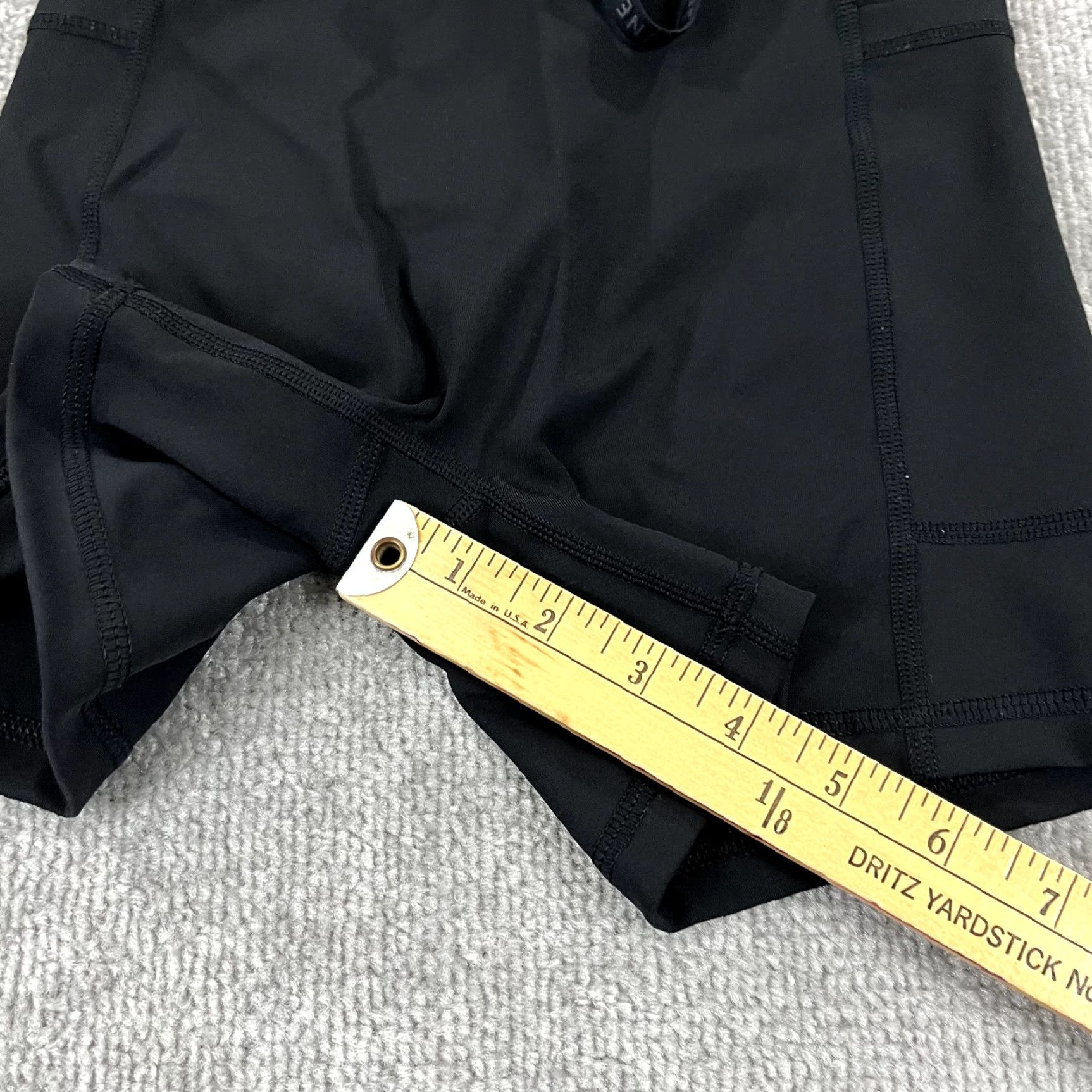 Vintage OFFLINE by Aerie Shorts Womens XS Black Hi Rise Shortie 4" Bike Stretch Pocket Athletic Size 26" / US 2 / IT 38 - 5 Thumbnail