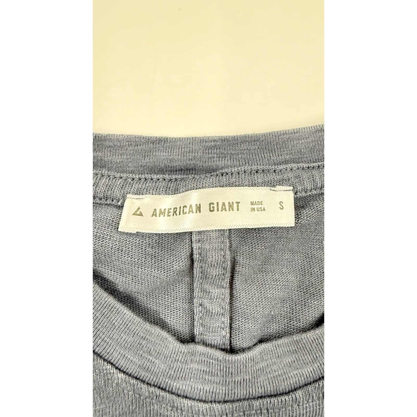 Vintage American Giant Shirt Mens Small Blue Supima Cotton Slub Crewneck Made USA Size US S / EU 44-46 / 1 - 3 Thumbnail