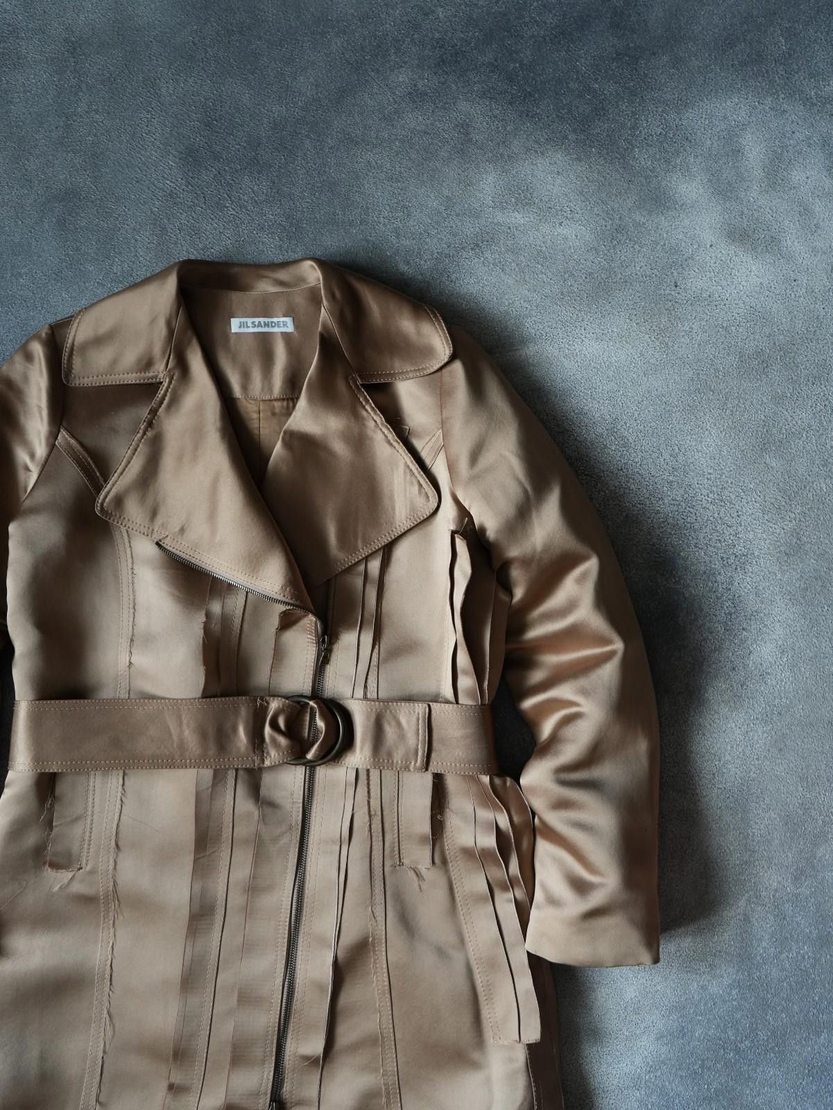 Jil Sander FW2009 Jil Sander By Raf Simons Distressed Asymmetric Coat Size S / US 4 / IT 40 - 3 Thumbnail