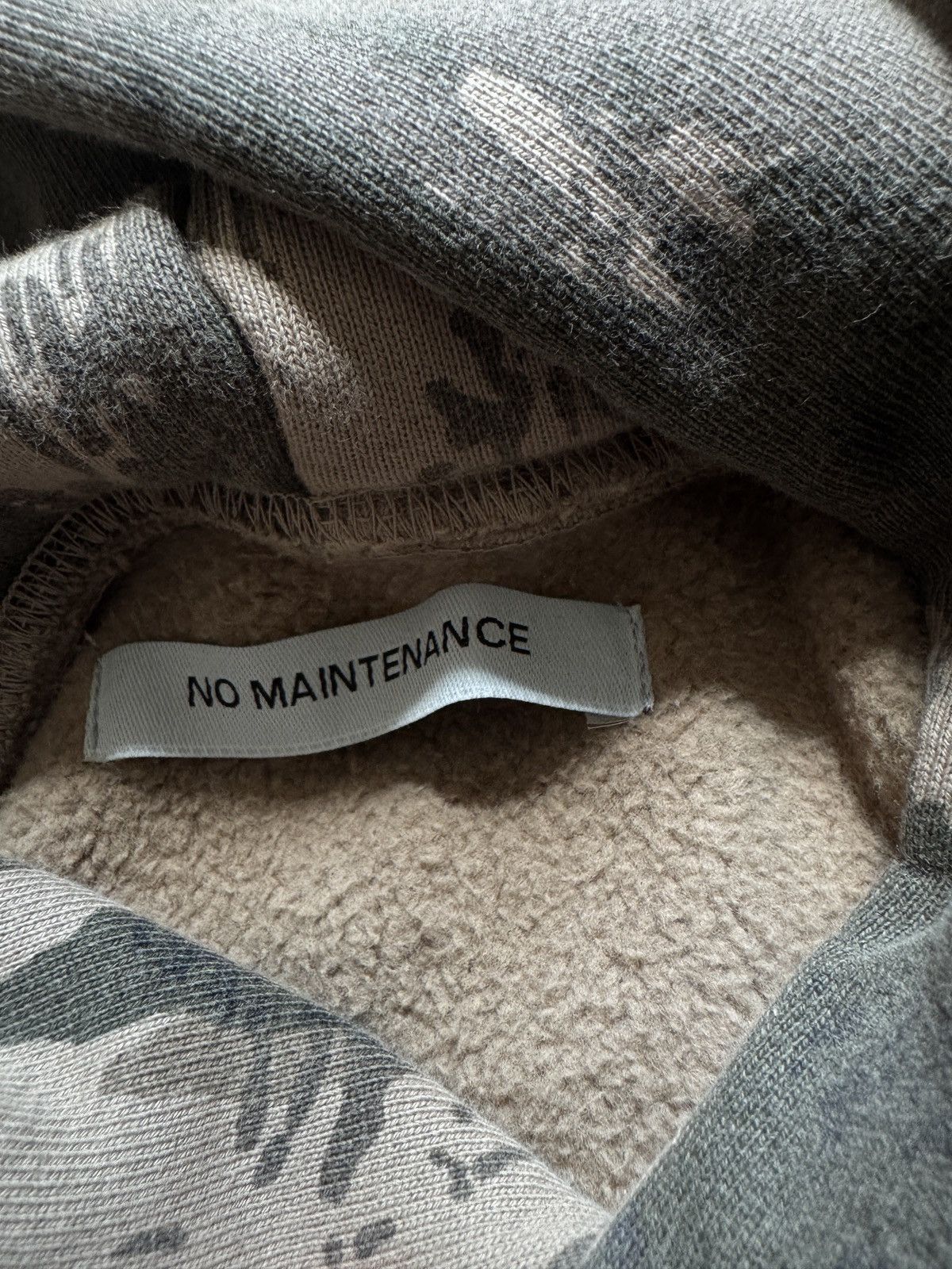 No Maintenance Darted Camo Hoodie Size US XS / EU 42 / 0 - 5 Thumbnail