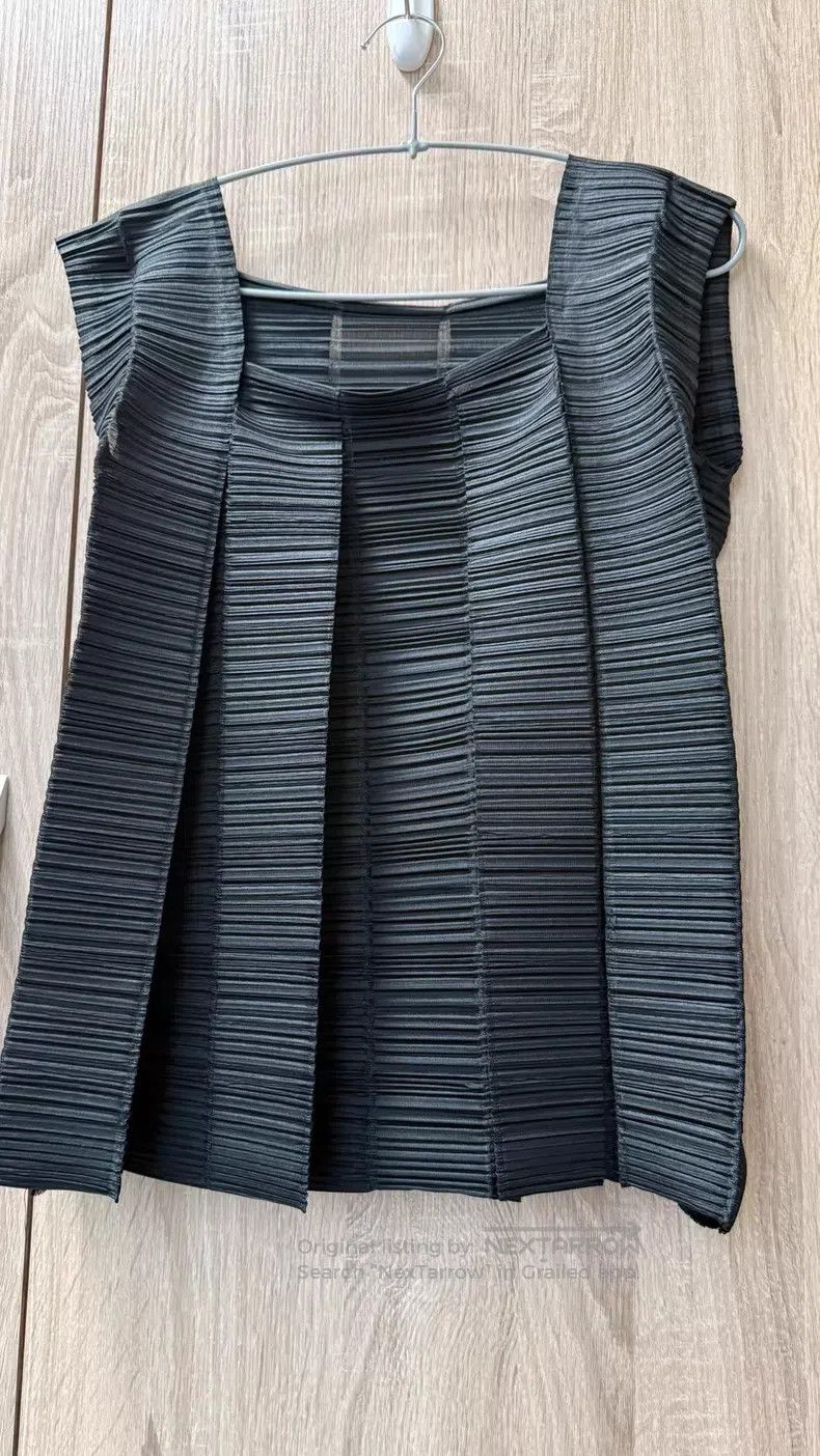 Issey Miyake Issey Miyake Bamboo Texture Top Size S / US 4 / IT 40 - 1 Thumbnail