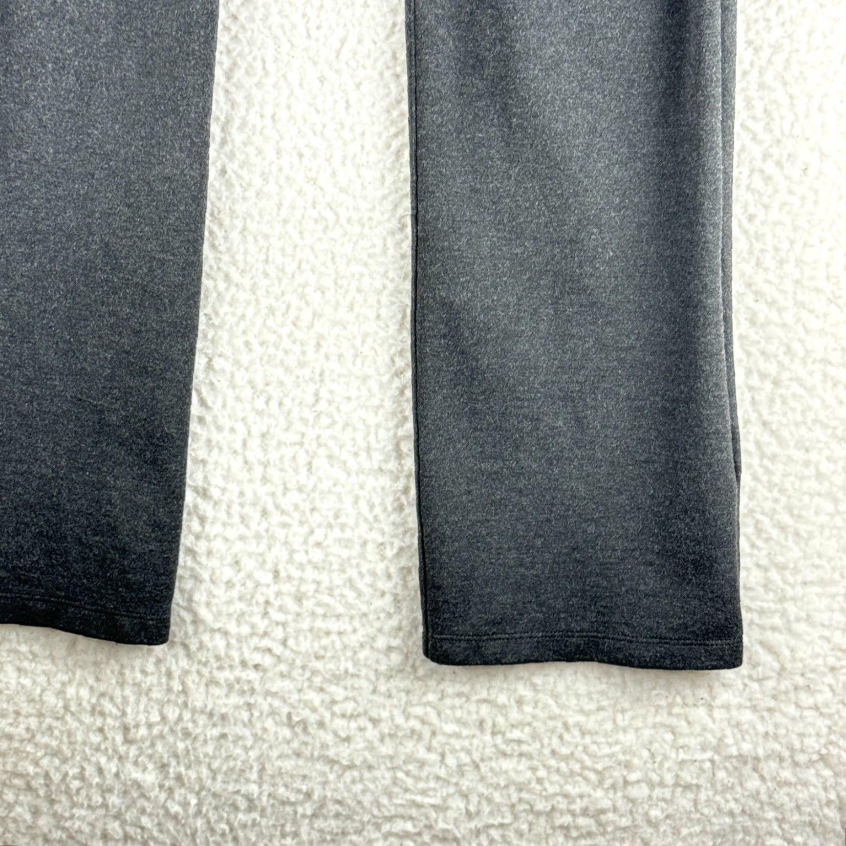 Vintage Betabrand Gray Pull On Straight Leg Pants Womens Stretch Elastic Waist Size XLP Size 40" / US 18 - 3 Thumbnail