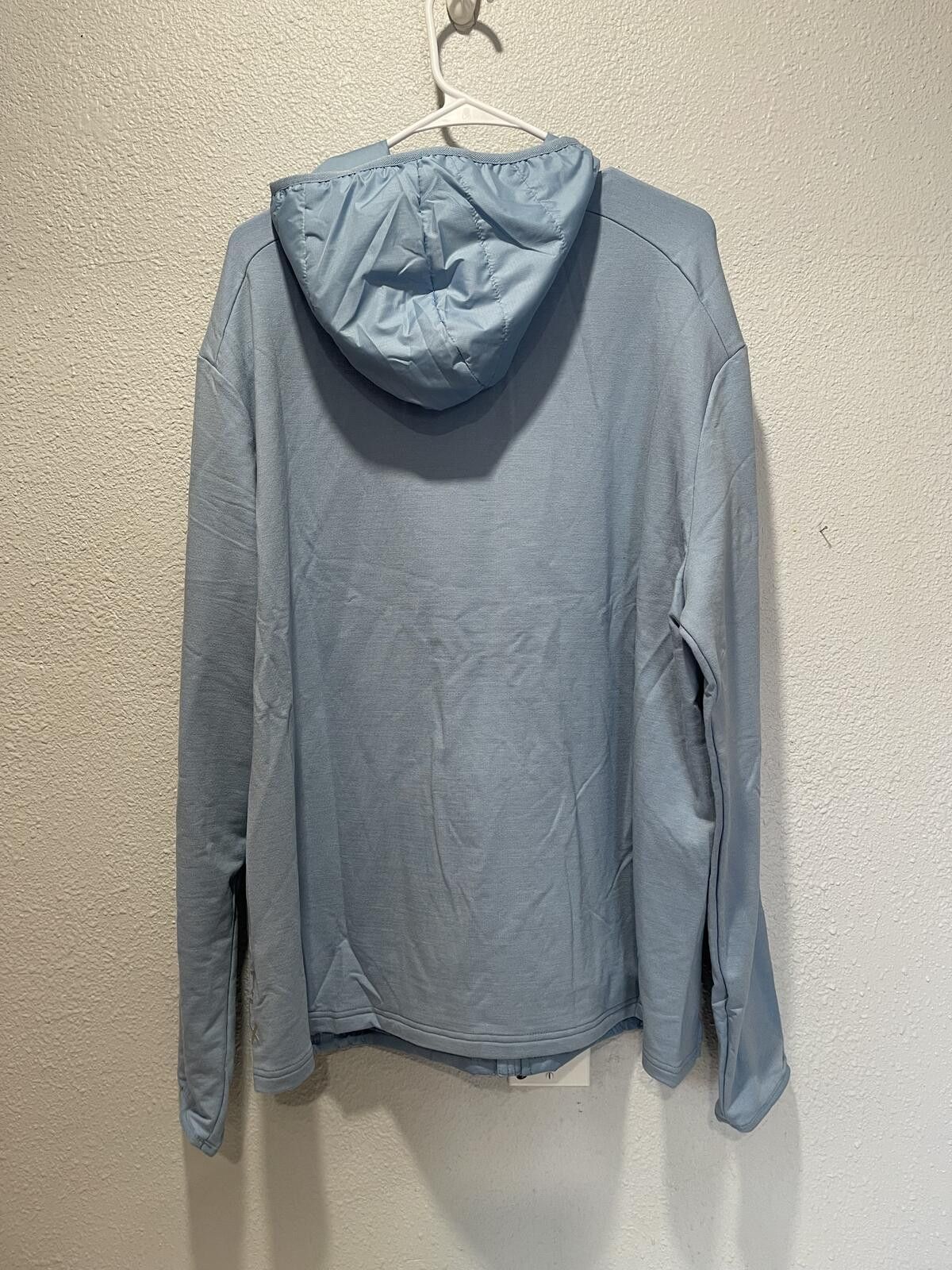 Polo Ralph Lauren RLX Ralph Lauren Light Blue Quilted Hooded Jacket 2X Size US XXL / EU 58 / 5 - 2 Thumbnail