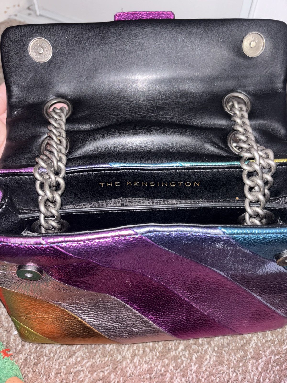Kurt Geiger Kurt Geiger Leather Kensington Bag Size ONE SIZE - 6 Thumbnail