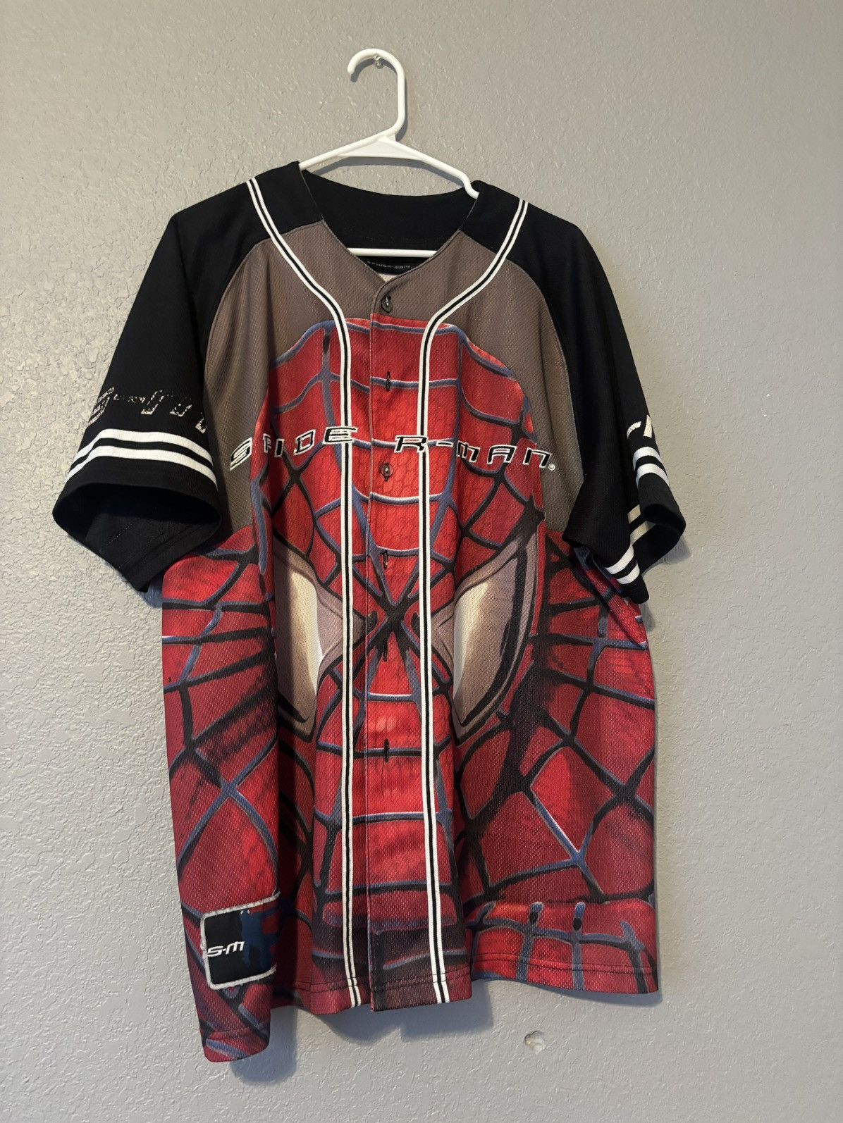 Vintage All over print Spider-Man jersey Size US XL / EU 56 / 4 - 1 Thumbnail