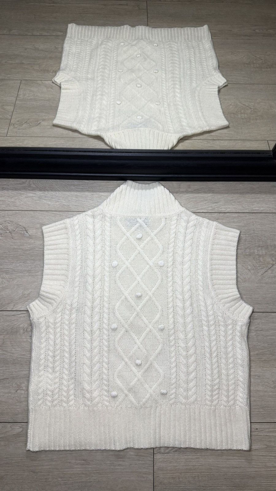 Charter Club NWT Y2K 2000s Women’s Charter Club Cashmere Sweater Vest Size M / US 6-8 / IT 42-44 - 2 Thumbnail