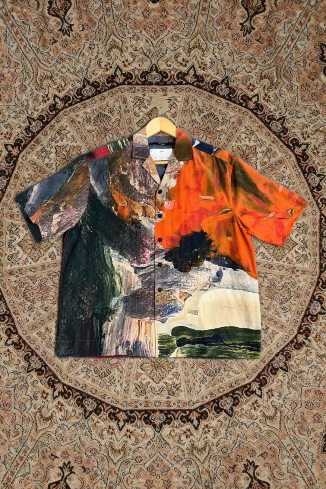 Song For The Mute Song for the Mute BEAST Oil Painting Shirt Size US M / EU 48-50 / 2 - 1 Thumbnail