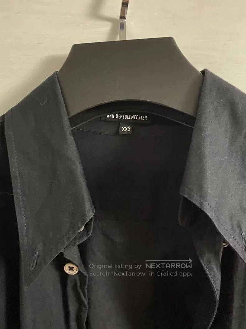 Ann Demeulemeester Ann Demeulemeester Peony Embroidered Shirt. Size US XXS / EU 40 - 2 Thumbnail