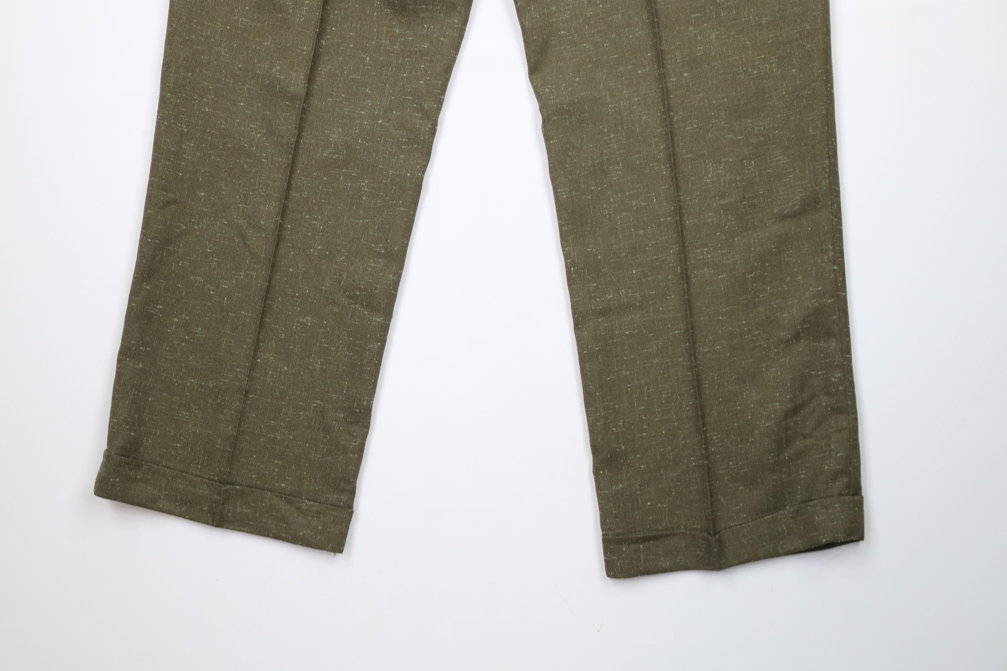 Vintage Vintage 90s Rockabilly Atomic Fleck Wide Leg Chino Pants Size US 38 / EU 54 - 11 Thumbnail